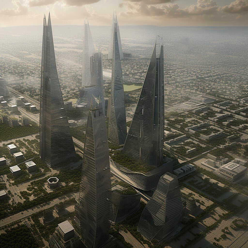 عربستان سعودی در 2070 با هوش مصنوعی