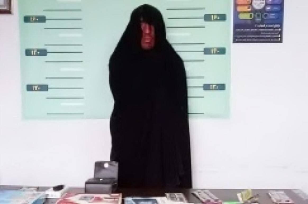 نخستین تصویر از سارق زنی که مرد از آب درآمد!