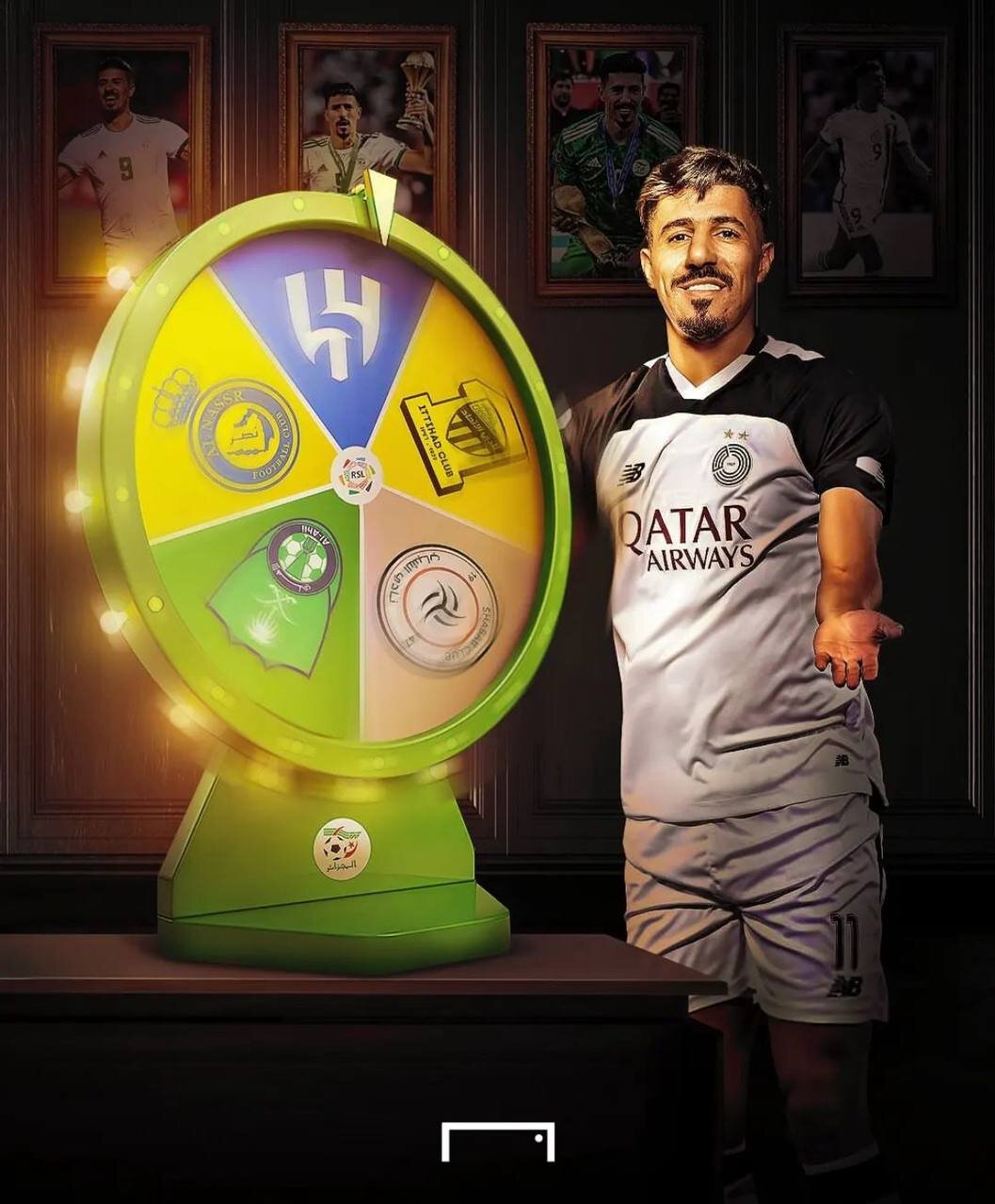 عکس| جنگ غولهای عربستانی برای ستاره محبوب پرسپولیسیها