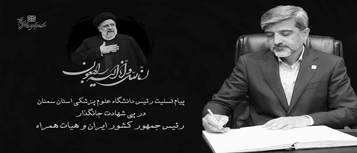 پیامهای تسلیت مسئولین استان سمنان درپی شهادت خادم الرضا(ع)، آیتالله رئیسی/تاثر مردم استان سمنان از شهادت رئیس جمهور و همراهان وی