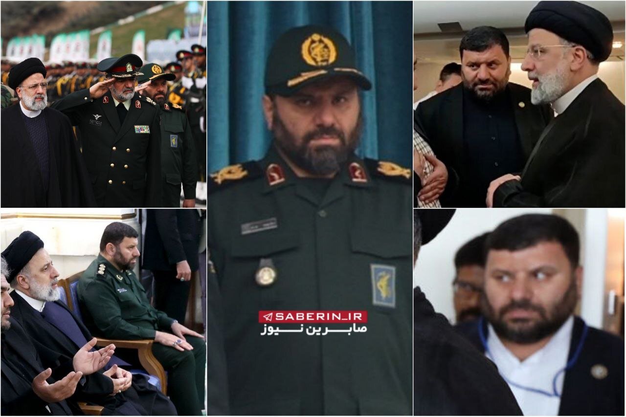 عکس | تصاویری از سردار سرتیپ دوم پاسدار سید مهدی موسوی سرتیم حفاظت رئیسی که همراه وی در بالگرد حضور داشت