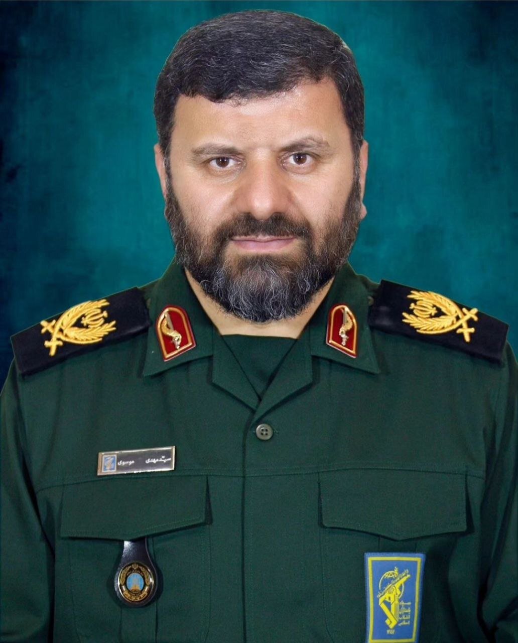 عکسی از سرتیم حفاظت رئیسجمهور که در حادثه بالگرد به شهادت رسید