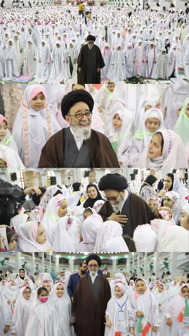 عکس | تصاویر به یادماندنی از حضور امام جمعه شهید تبریز در جشن فرشتهها