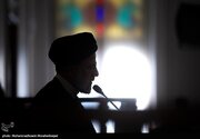 عکس | قاب احساسی از مراسم بدرقه پیکر شهید ابراهیم رئیسی و همراهان در تبریز