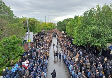 استاندار شهید تبریز کجا تدفین می شود؟ / آغاز مراسم تشییع پیکر ابراهیم رئیسی و همراهانش در تبریز