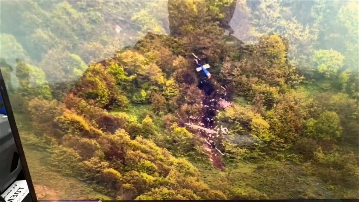 کدام پهپاد، هلی کوپتر سقوط کرده رئیس جمهور را پیدا کرد؟