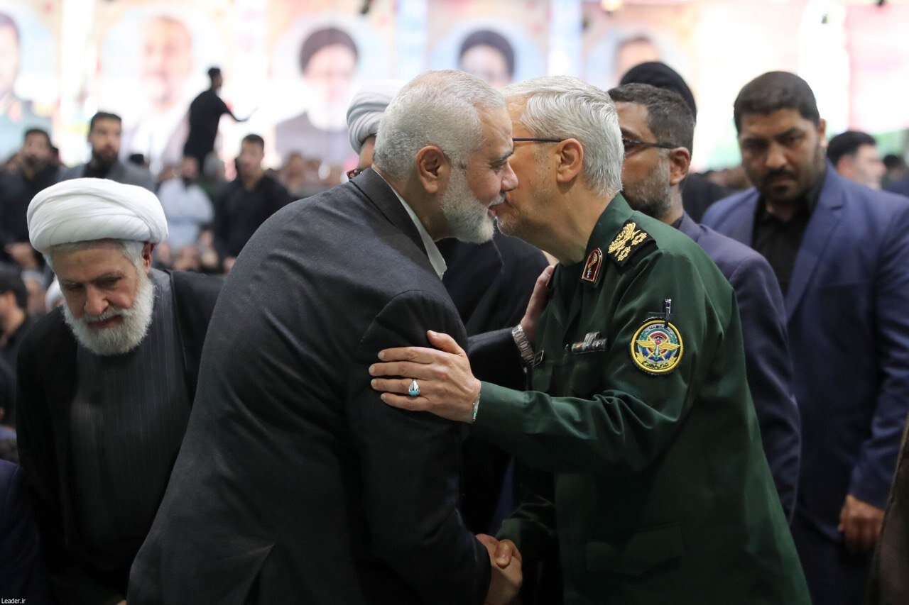 گپ و گفت اسماعیل هنیه با مقامات ارشد نظامی 4