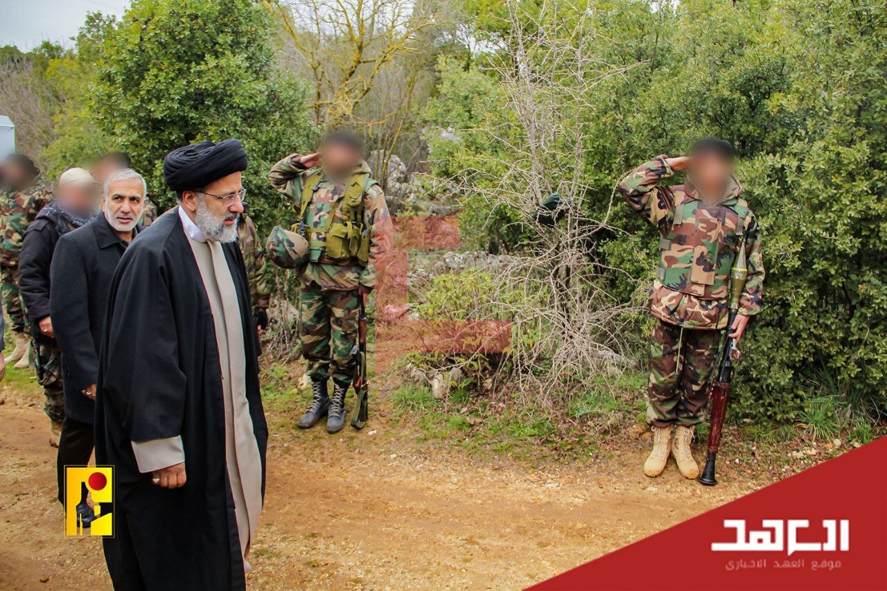 تصاویر کمتر دیده شده از بازدید ابراهیم رئیسی از پایگاه حزب الله در جنوب لبنان 5