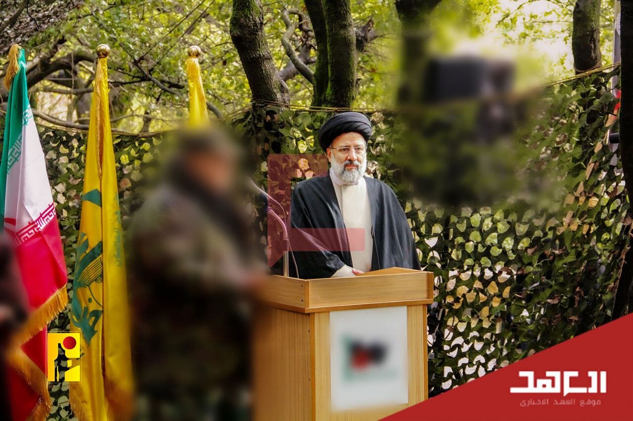 تصاویر کمتر دیده شده از بازدید ابراهیم رئیسی از پایگاه حزب الله در جنوب لبنان 3