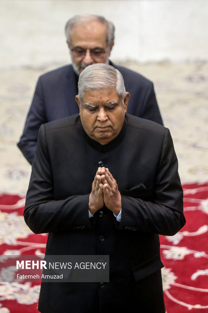 سیاسیون خارجی اینگونه به شهید رئیسی، وزیرخارجه و سرتیپ موسوی ادای احترام کردند +تصاویر