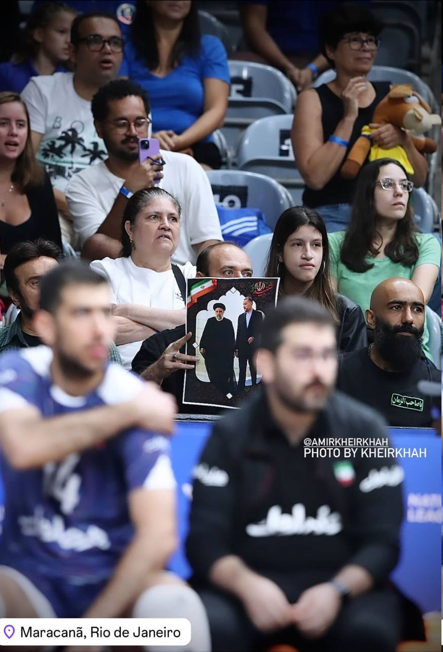 عکس| در برزیل به یاد رئیس جمهور شهید