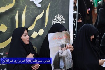اجتماع بزرگ گرامیداشت شهید جمهور و شهدای خدمت در ارومیه
