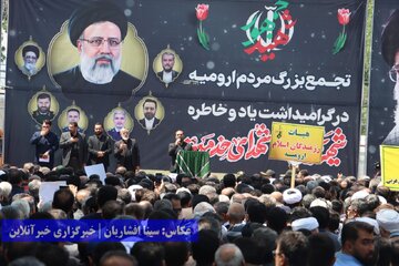 اجتماع بزرگ گرامیداشت شهید جمهور و شهدای خدمت در ارومیه