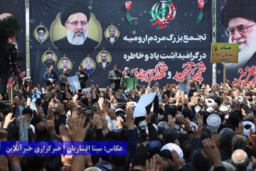 اجتماع بزرگ گرامیداشت شهید جمهور و شهدای خدمت در ارومیه