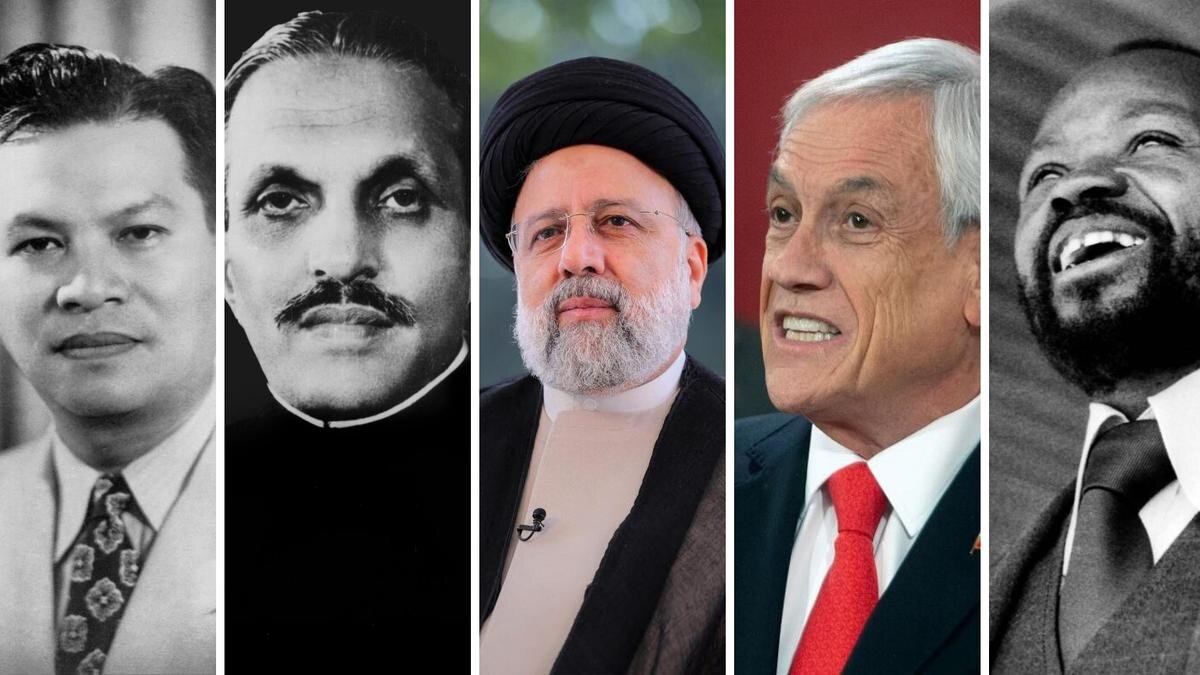 چگونه سوانح هوایی سرنوشت سیاسی کشورها را تغییر داد؟