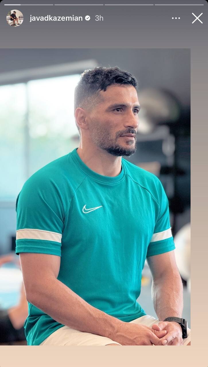 عکس| استایل جدید جواد کاظمیان؛ تغییر چهره پس از چند سال!