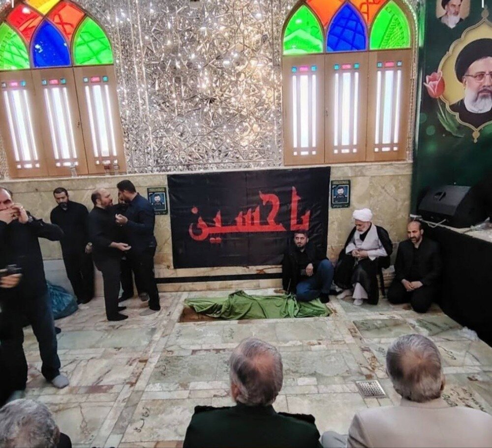 اولین تصویر از محل خاکسپاری سر تیم حفاظت رئیس جمهور