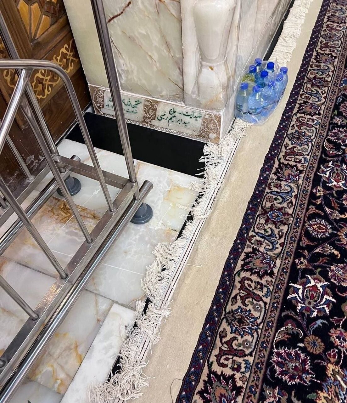 تصاویری از مزار سید ابراهیم رئیسی پس از خاکسپاری