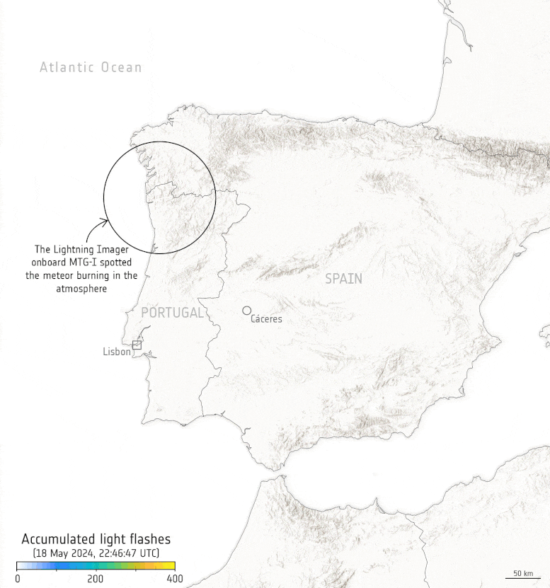 از فضا تا دوربین یک دختربچه؛ لحظه ورود شهابسنگ غولپیکر به زمین/ فیلم