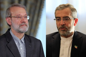 عکس | واکنش علی لاریجانی به ادای احترام باقری کنی