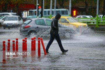 بارش باران در تهران / پیش‌بینی هوای تهران طی پنج روز آینده