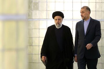 تصاویر | میز پذیرایی متفاوت وزارت خارجه در دیدارهای دیپلماتیک امروز پس از شهادت امیرعبداللهیان