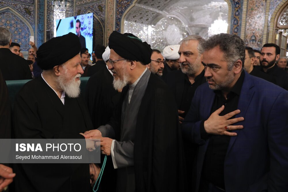 احمد علم الهدی، عزادار شهادت دامادش ابراهیم رئیسی +عکس