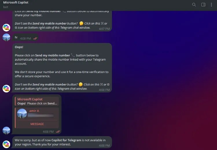 تلگرام کاربران ایرانی را از دسترسی به هوشمصنوعی محروم کرد!