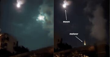 مشاهده آذرگوی این بار در آسمان سنگاپور/ عکس مشاهده آذرگوی این بار در آسمان سنگاپور/ عکس