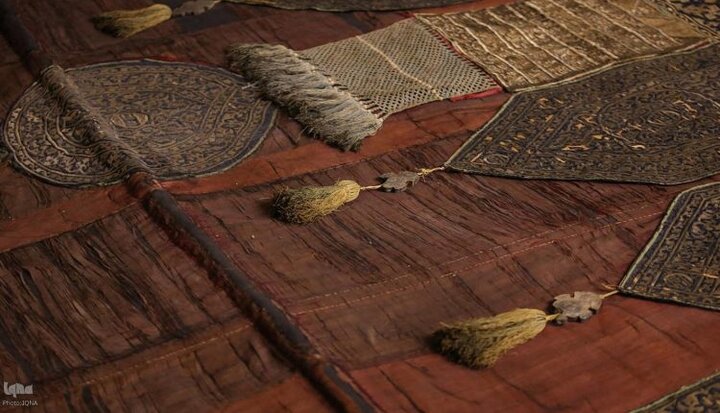 نگاهی به پرده تاریخی کعبه که ۵ قرن قدمت دارد