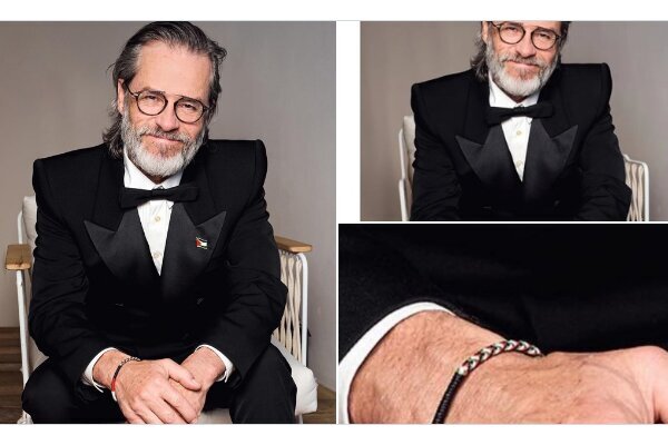 پرچم فلسطین روی سینه گای پیرس بازگشت/ آبروریزی رسانهای