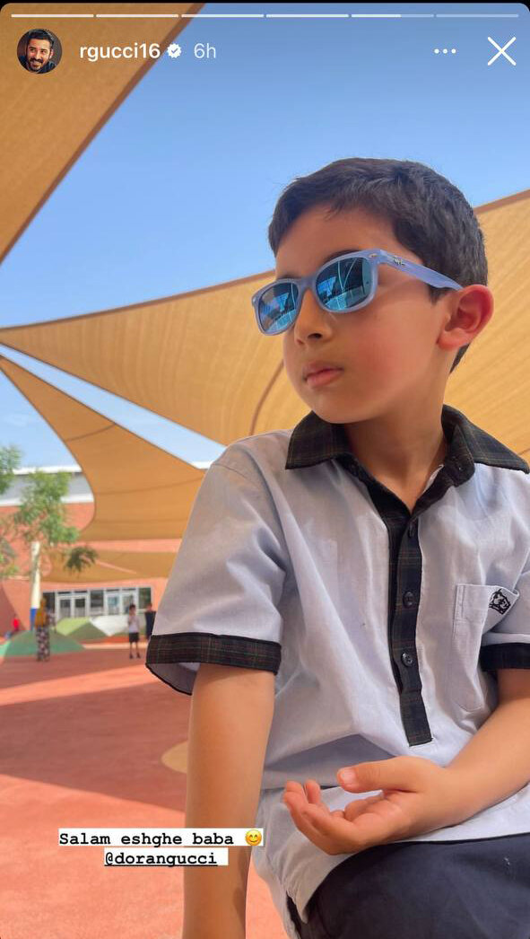 عکس | تصویری جدید از پسر رضا قوچاننژاد؛ دوران چه زود بزرگ شد