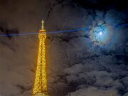 تصویر روز ناسا: خرمن ماه بر فراز پاریس / اثری کوانتومی که با چشم به‌راحتی دیده می‌شود