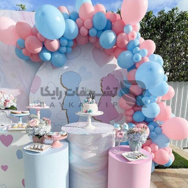 ۰ تا ۱۰۰ برگزاری بادکنک آرایی، گل آرایی و عکاسی با تشریفات رایکا