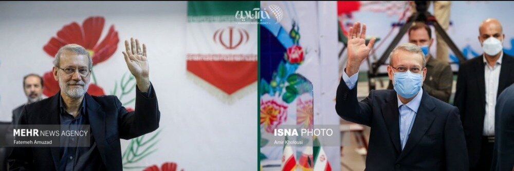 عکس هایی از علی لاریجانی در فاصله دو ثبتنام؛ ۱۴۰۰ تا ۱۴۰۳