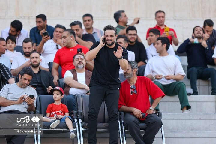 حضور هنورمندان پرسپولیسی در ورزشگاه آزادی
