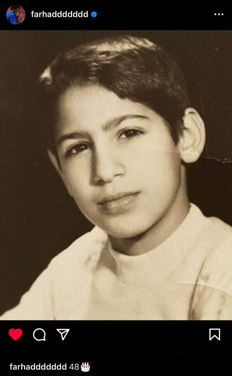 عکس| پست خاص فرهاد مجیدی با یک تصویری زیرخاکی