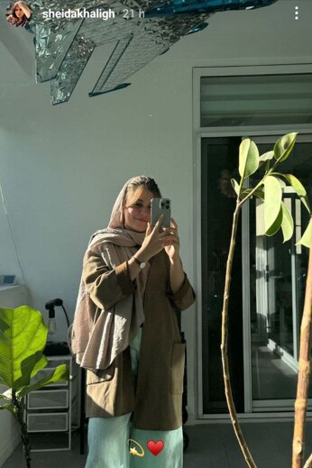 استوری خانم بازیگر بعد از ازدواج/ عکس