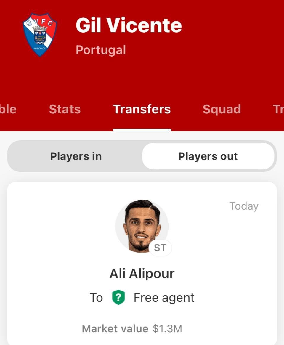 عکس| جدایی رسمی لژیونر پرسپولیسی؛ بازگشت دوباره آقای گل به ایران