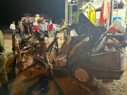 تصادف خودرو سواری پژو۴۰۵ با تریلی در جاده شاهرود به دامغان با ۱مصدوم و ۱ جان‌باخته