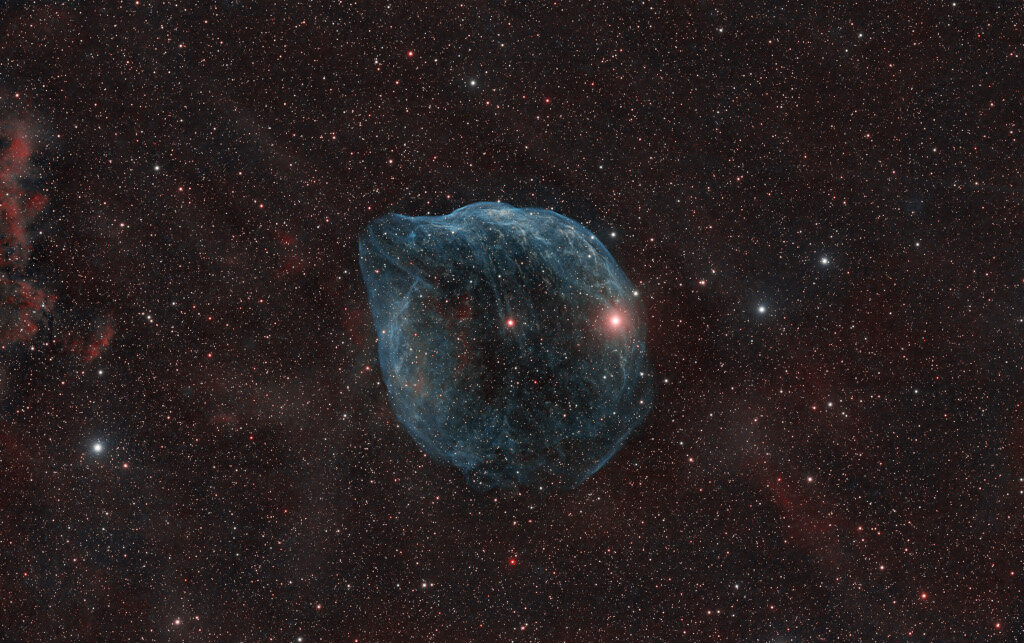 تصویر روز ناسا: سحابی سر دلفین