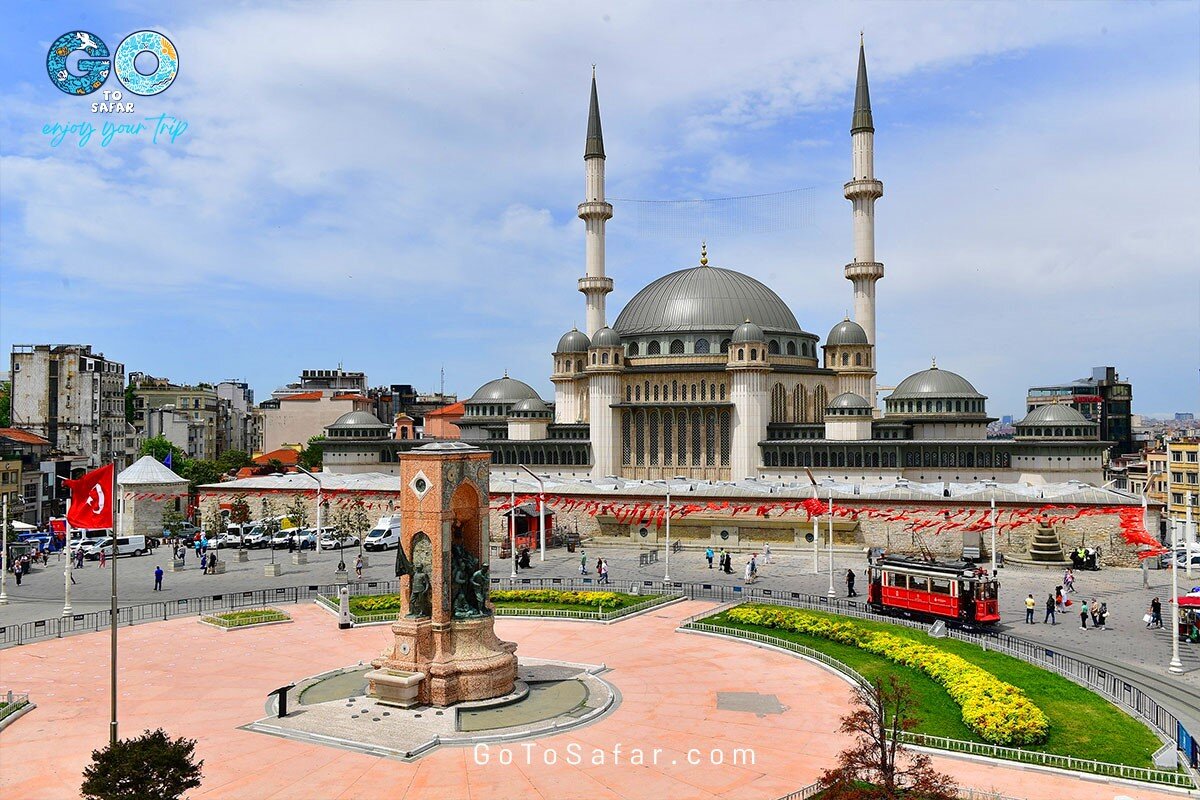 جاهای دیدنی استانبول نزدیک تکسیم