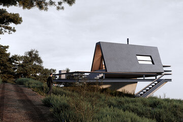 گزارش تصویری| ویلای معلق ۴۵ متری در دل جنگلهای گیلان گزارش تصویری| ویلای معلق ۴۵ متری در دل جنگلهای گیلان