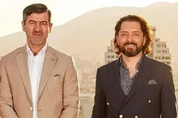 عکس | تصویری خاص از کریم باقری در اینستاگرام بهرام رادان در یک فضای لاکچری در تهران