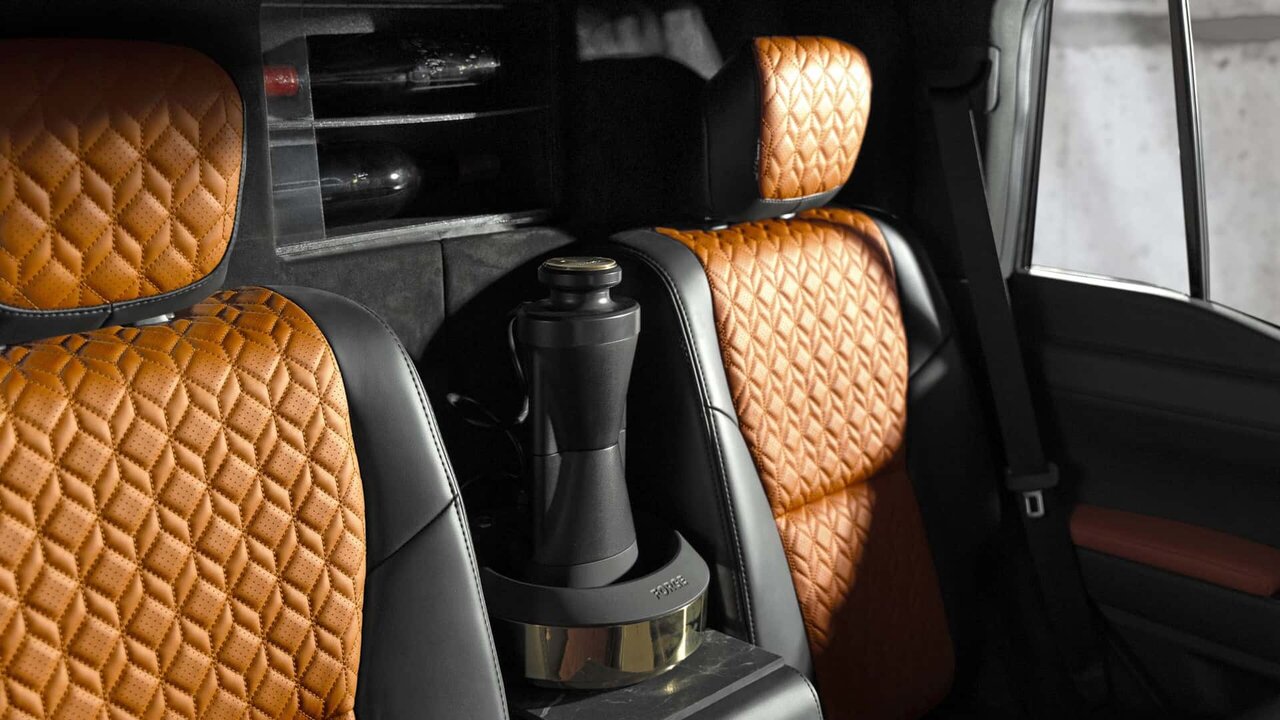 با این شاسیبلند لوکس حتی میتوانید پیتزا بپزید! / عکس