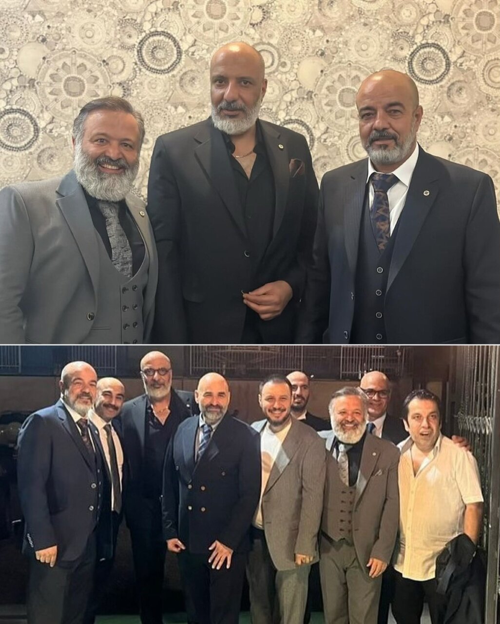 چهره متفاوت محسن تنابنده و جواد عزتی در عروسی دختر سعید آقاخانی / عکس 2