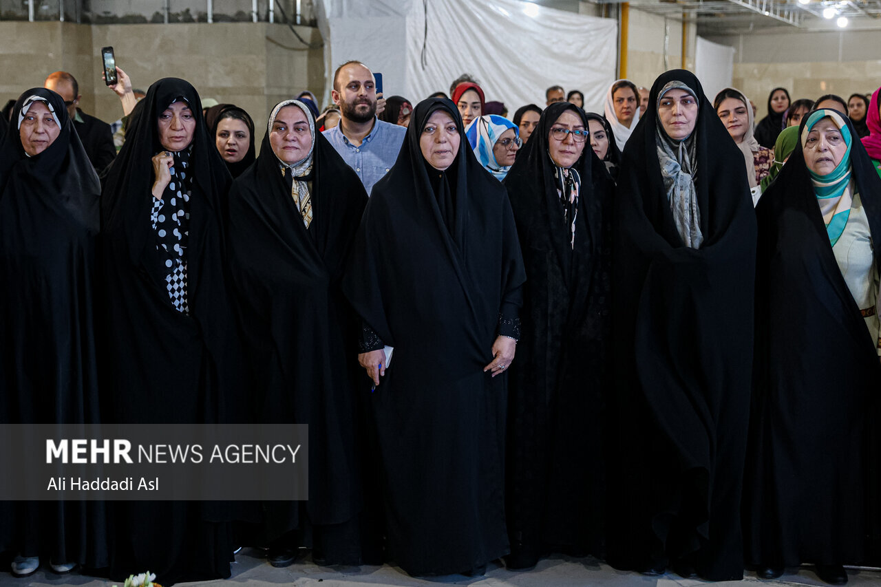 عکسها خبرگزاری مهر از همایش زنان حامی مسعود پزشکیان
