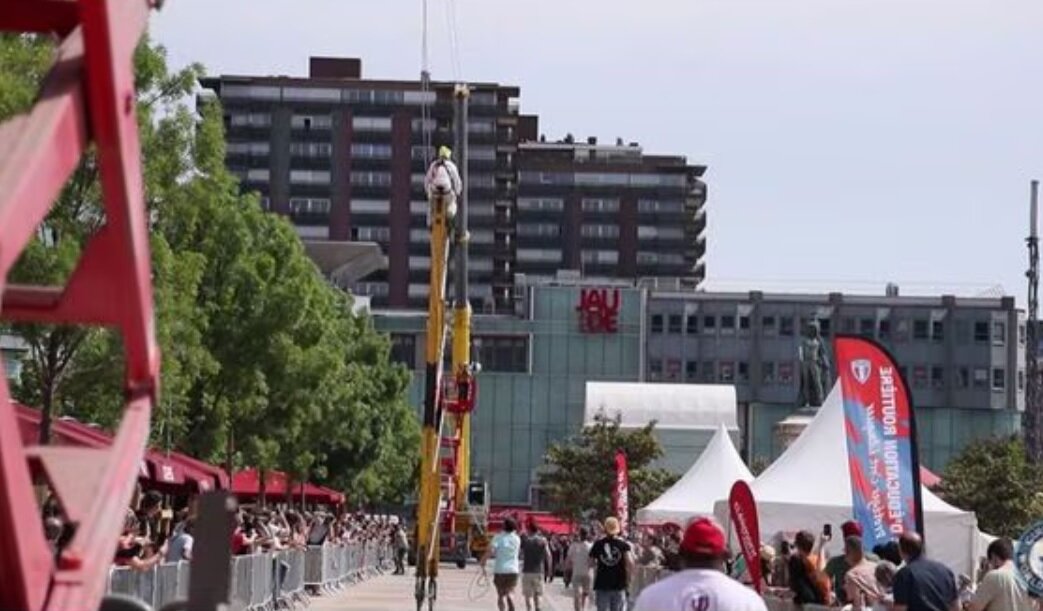 بلندترین دوچرخه سوارشدنی که رکوردهای گینس را بهدست آورد/ عکس