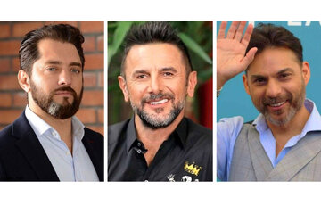 عکس | تصویری جالب از پیمان معادی، امین حیایی و بهرام رادان ۲۲ سال پیش شانه‌به‌شانه هم