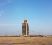 گزارش تصویری| پیشرفت ساخت‌وساز آسمان‌خراش جده که روی دست برج خلیفه می‌زند!